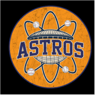 retro Houston Astros 1965 vintage Posters and Art