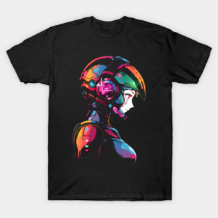 Anime Girl Mecha Pilot T-Shirt