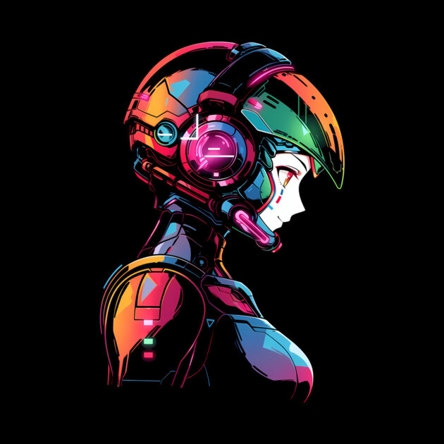 Anime Girl Mecha Pilot by Atomic Prophet