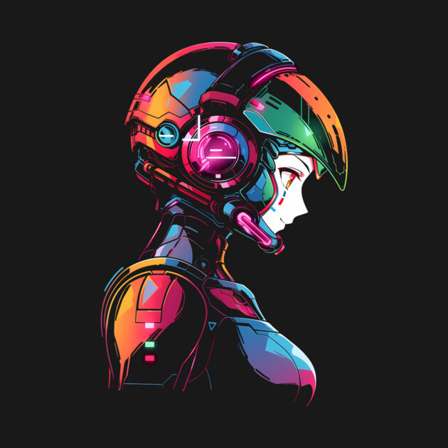 Anime Girl Mecha Pilot by Atomic Prophet