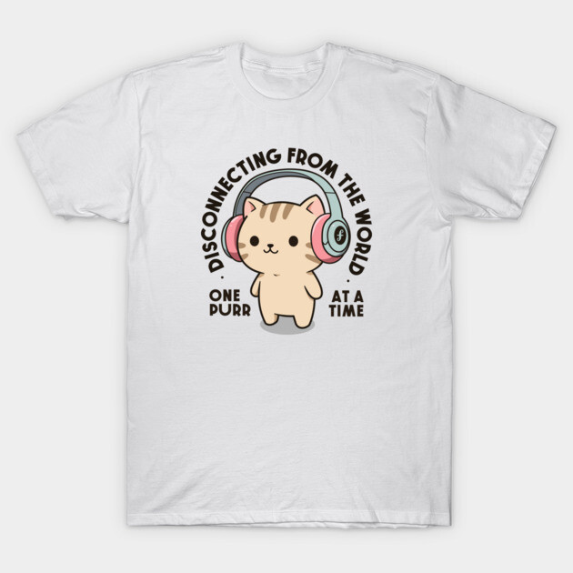 One purr at a time. Light Edition T-Shirt by filiposwear