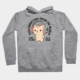 One purr at a time. Light Edition Hoodie