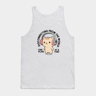 One purr at a time. Light Edition Tank Top