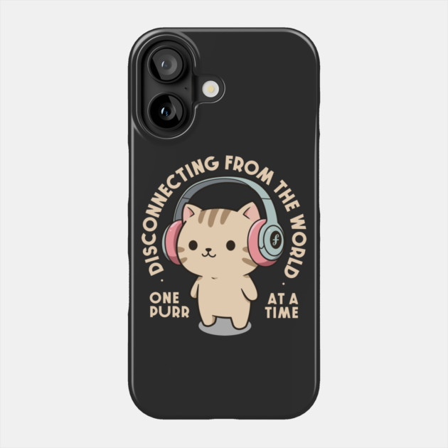 One purr at a time. Dark Edition Phone Case by filiposwear
