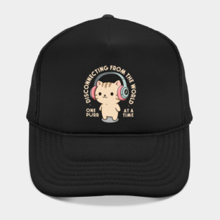 One purr at a time. Dark Edition Hat