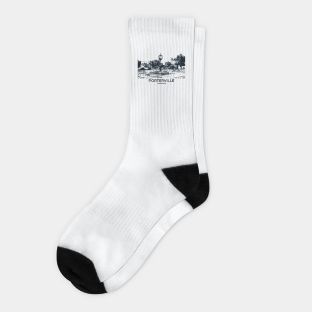 Porterville - California Socks by Lakeric