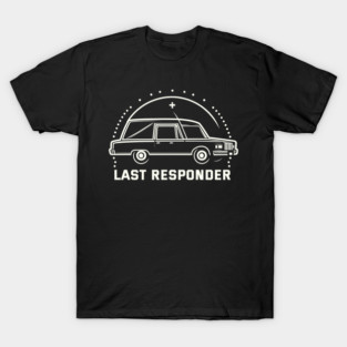 Last Responder // Retro Design T-Shirt