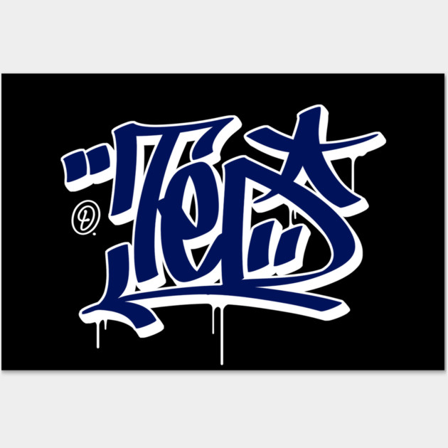 Ted Tag Wall Art by DOSER