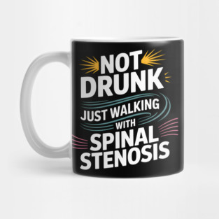Fusion Spine Support Back Pain Get Well Spinal Stenosis Mug