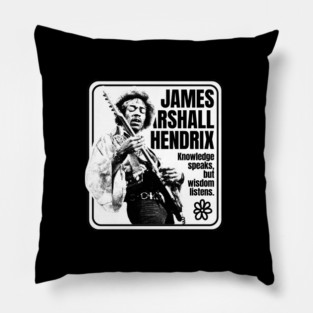 Jimi Quote Pillow