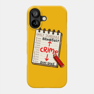 Daily Schedule Phone Case