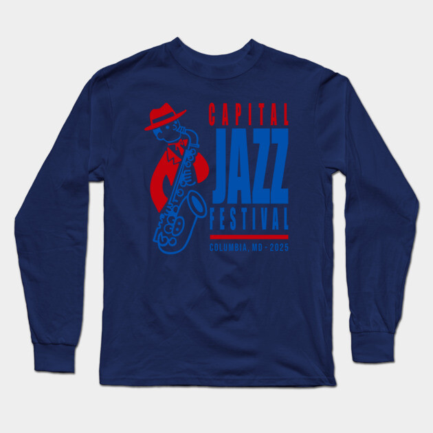 Capital Jazz Festival 2025 Jazz Festival Long Sleeve T-Shirt