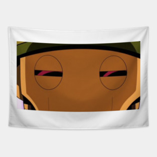 G.I. Robot black letter, gi robot dc comics Tapestry