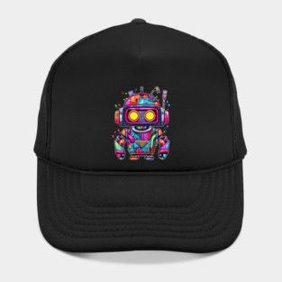 Rainbow Robot Hat