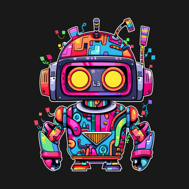 Rainbow Robot by Atomic Prophet