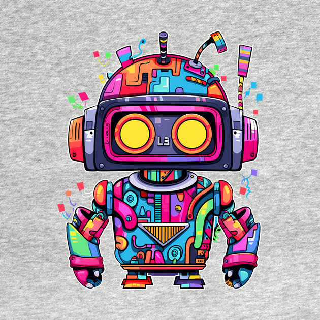 Rainbow Robot by Atomic Prophet