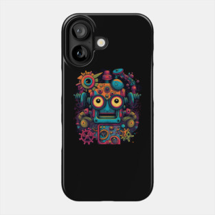 Funky Cool Robot Phone Case