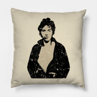 Vintage Bruce Springsteen Pillow