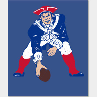 Patriots Vintage Logo Posters and Art