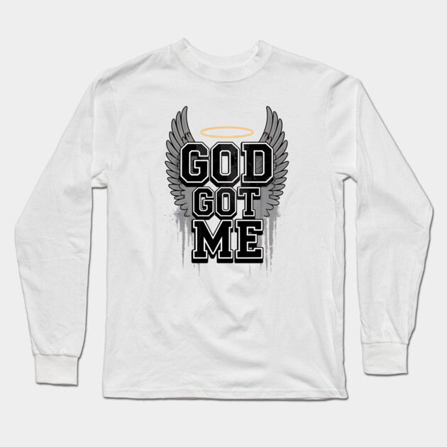 God Got Me - Street Style Long Sleeve T-Shirt by UrbanLifeApparel