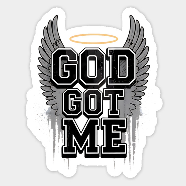 God Got Me - Street Style Magnet by UrbanLifeApparel