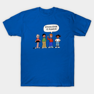Knowledge Is Power - Schoolhouse Rock T-Shirt