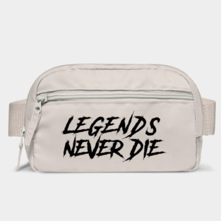 black juice legends never die wrld logo Bag