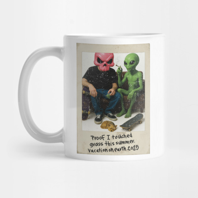 Proof I Touched Grass – Vacation on Earth 2025 by Wrongteeshirt