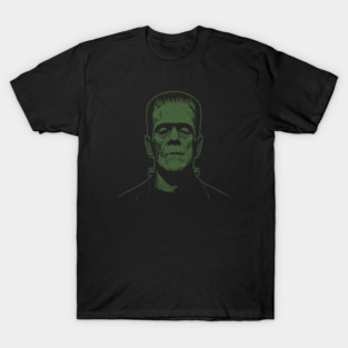 Frankenstein’s Monster – Monsters Unchained Silhouette Tee T-Shirt