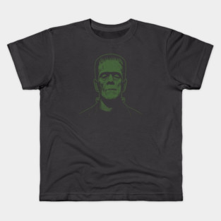 Frankenstein’s Monster – Monsters Unchained Silhouette Tee Kids T-Shirt