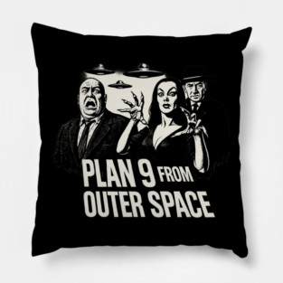 Plan 9 From Outer Space Pillow