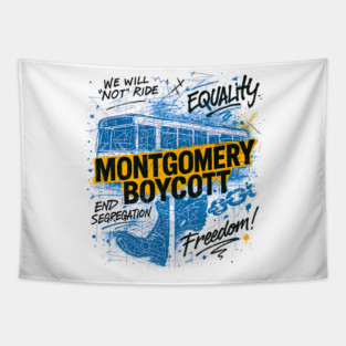 Montgomery Bus Boycott Tapestry