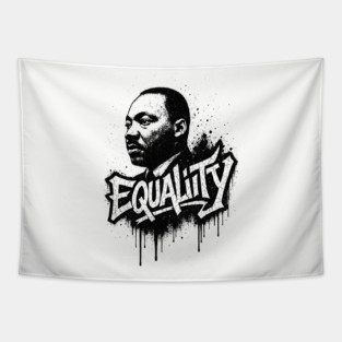 MLK Street Art Tapestry