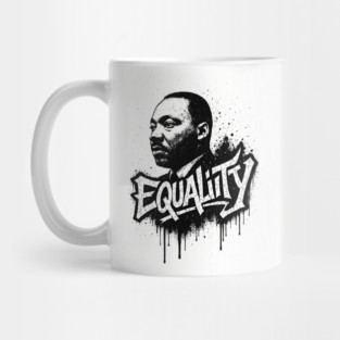 MLK Street Art Mug
