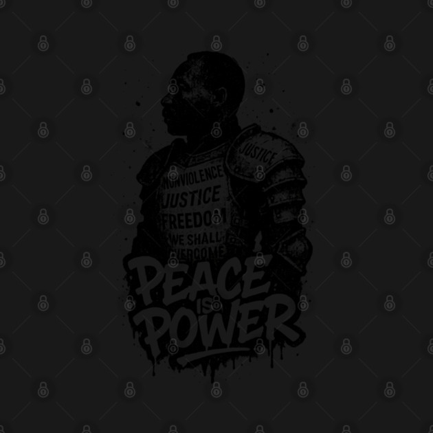 MLK: Peace is Power Street-Style by UrbanLifeApparel