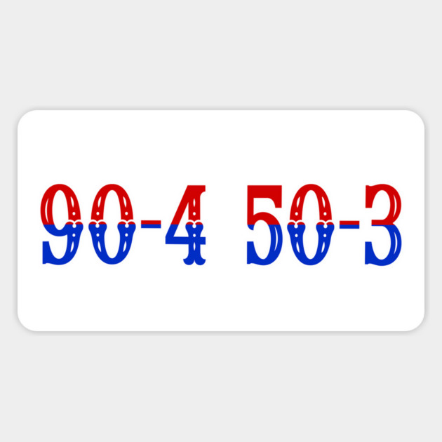 Do The Math 90-4 50-3 For The Smarter Folks 8647 anti-trump Magnet by Luxinda