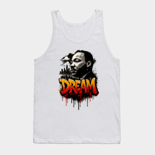 Martin Luther King Jr: Dream Street-Style Tank Top