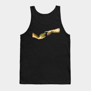 Creation of a Frog, Michelangelo Frog Tank Top