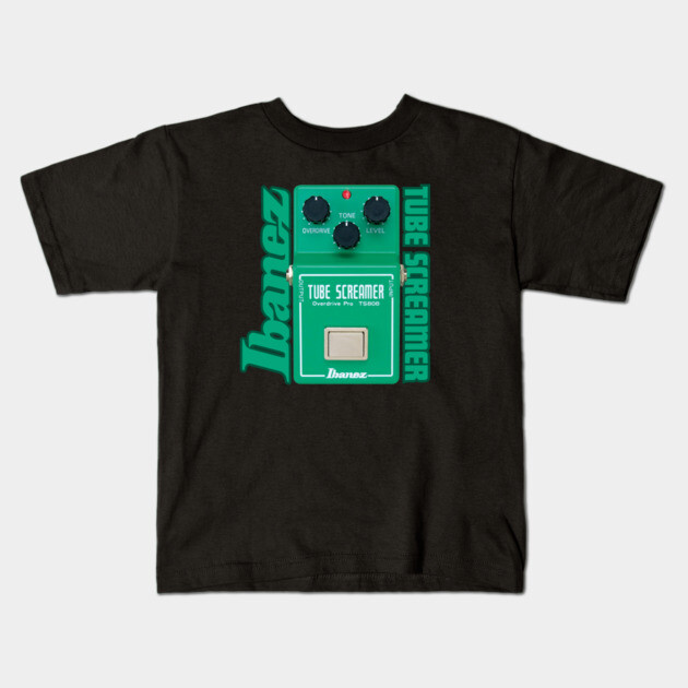 Tube Screamer Fan Art Kids T-Shirt by Timeless Chaos