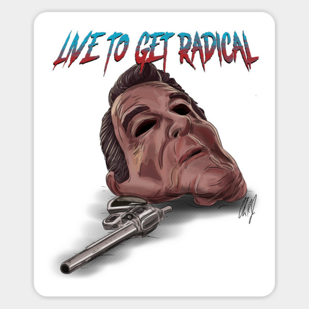 Point Break: Live to Get Radical Magnet by 51Deesigns