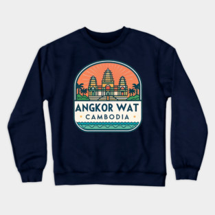 ANGKOR WAT CAMBODIA Crewneck Sweatshirt