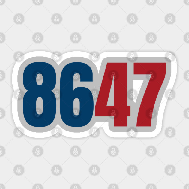 8647 Sticker by Creatifly Graphic Tees