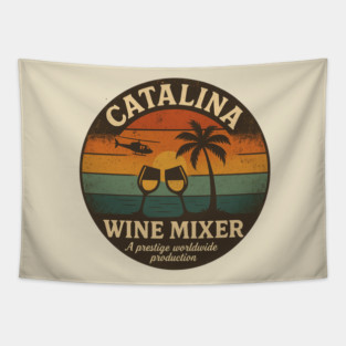 Catalina-Wine-Mixer Tapestry