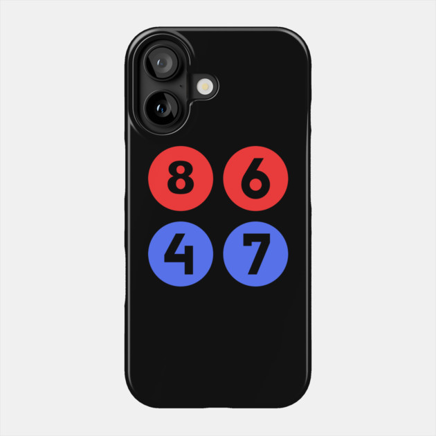 8647 Phone Case by Creatifly Graphic Tees