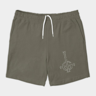 ghost band merch logo symbol Shorts