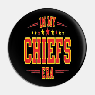 Retro In My Chiefs Era Pin