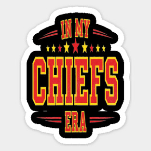 Retro In My Chiefs Era Sticker