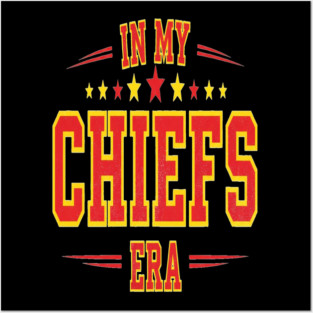 Retro In My Chiefs Era Posters and Art