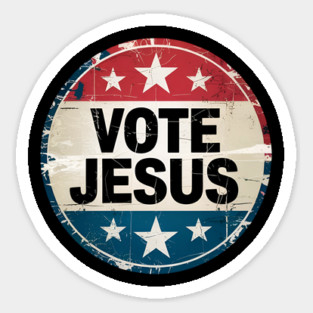 Republican-Jesus Magnet
