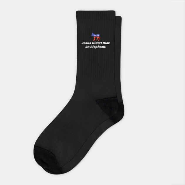 Republican-Jesus Socks by Creatifly Graphic Tees